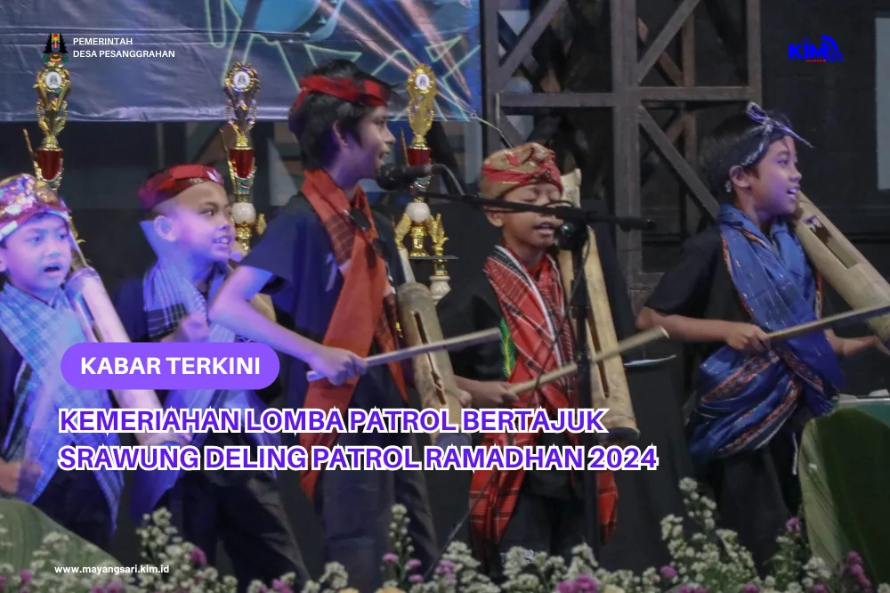 Kemeriahan Lomba Patrol Bertajuk Srawung Deling Patrol Ramadhan 2024
