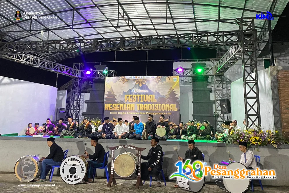 Serentak! Terbang Jidor Di Rest Area Desa Pesanggrahan