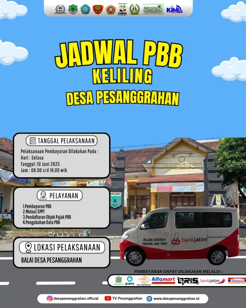 Pembayaran Pajak Lebih Dekat Dari Rumahmu!
