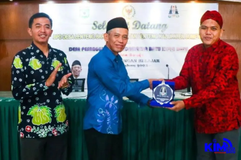 Kunjungan Badan Permusyawaratan Desa Lenteng Barat Kab. Sumenep