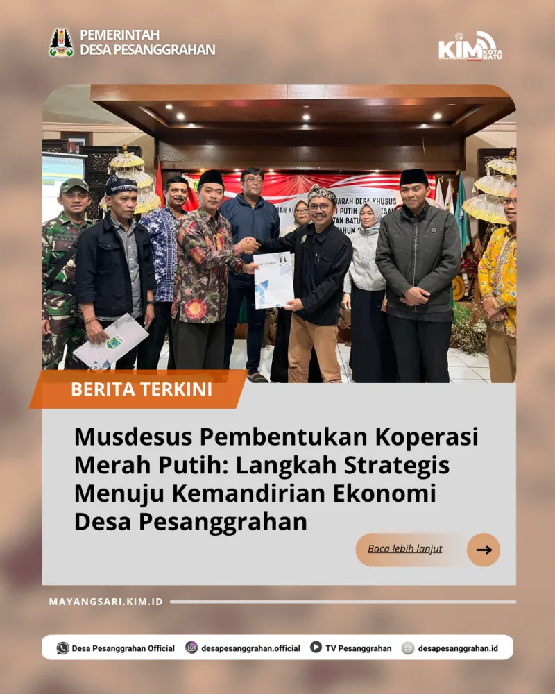 Langkah Strategis Menuju Kemandirian Ekonomi Desa Pesanggrahan