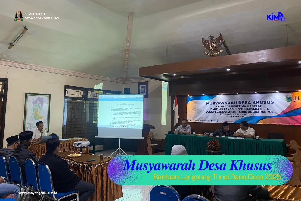 Musyawarah Desa Khusus Bantuan Langsung Tunai Dana Desa Tahun 2025