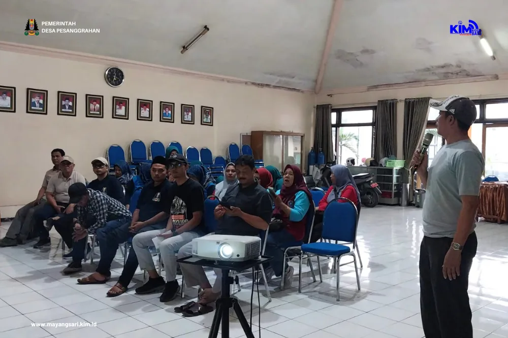 Hasil Penilaian Kampung Berseri Desa Pesanggrahan 2024