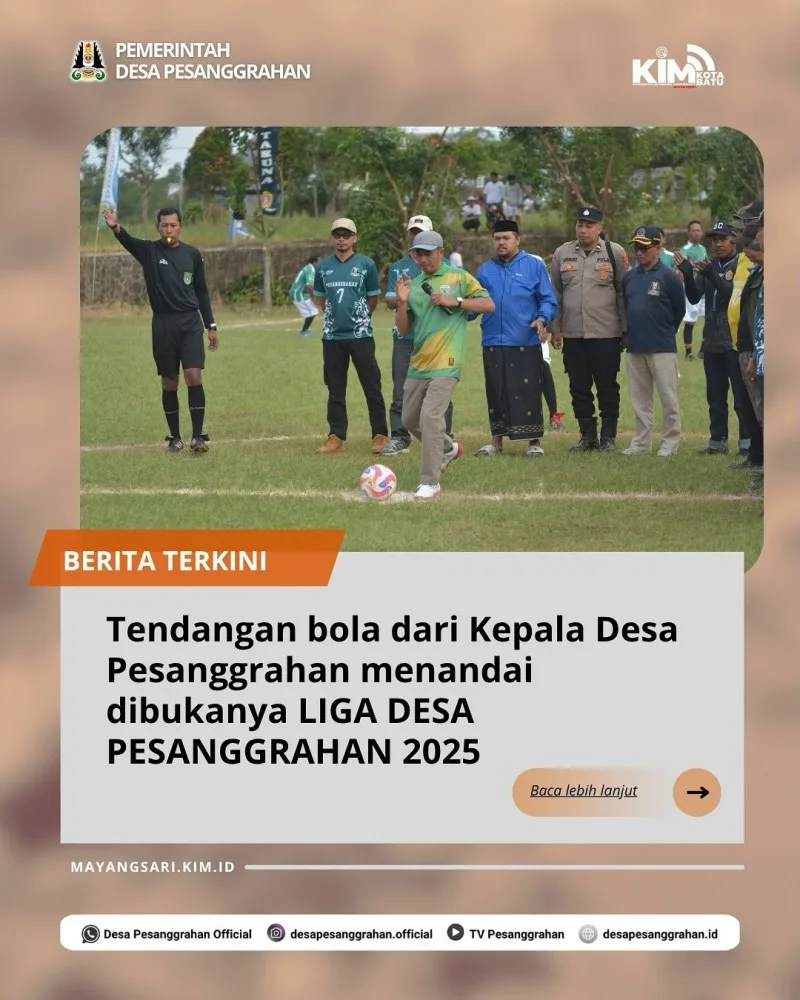 Liga Desa Pesanggrahan 2025 (Opening Moment)